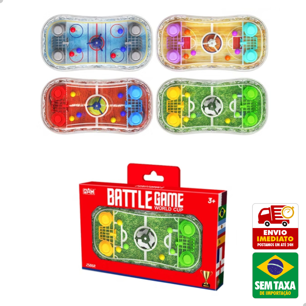 Watergame Batalha Aquaplay Brinquedo Jogo Retrô Esportes Sortidos DuteToys DTY1178