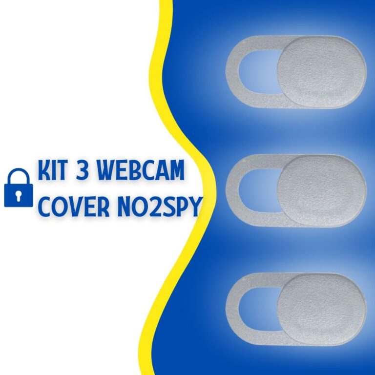 Kit 3 Webcam Cover Notebook Branca NO2SPY Películ