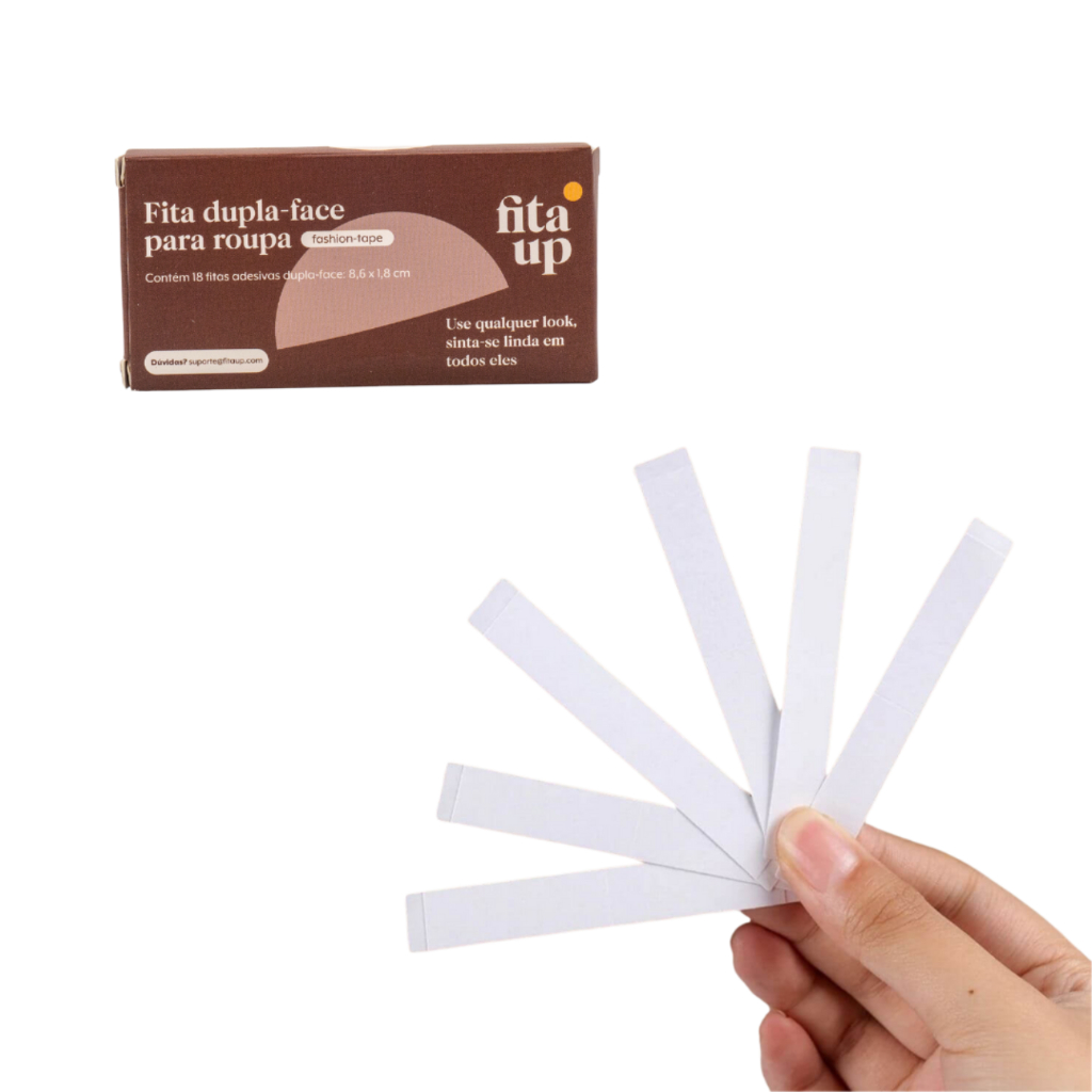 Fita Adesiva Para Segurar Decote Corpo Roupa Dupla Face | Fita UP