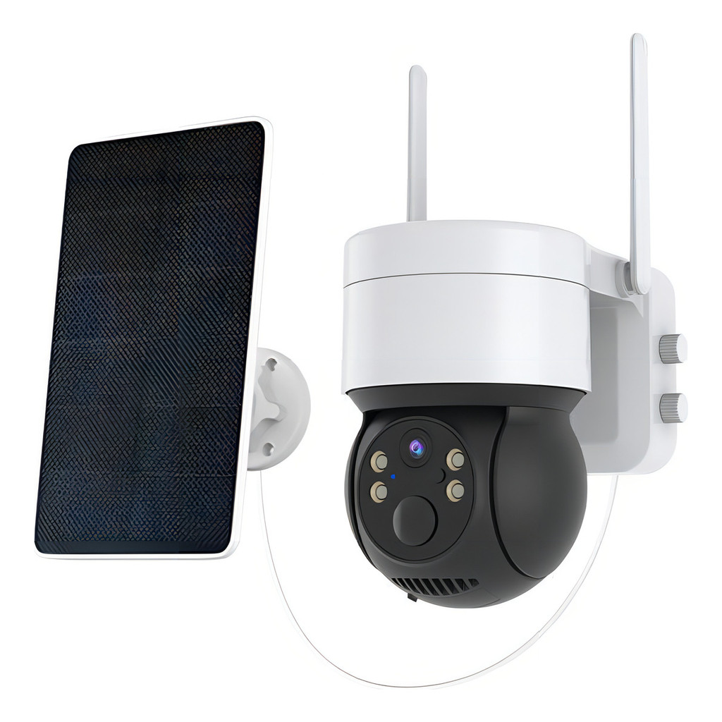 Camera De Segurança Solar Wi-fi A Prova Dágua Q6 Visão 360o