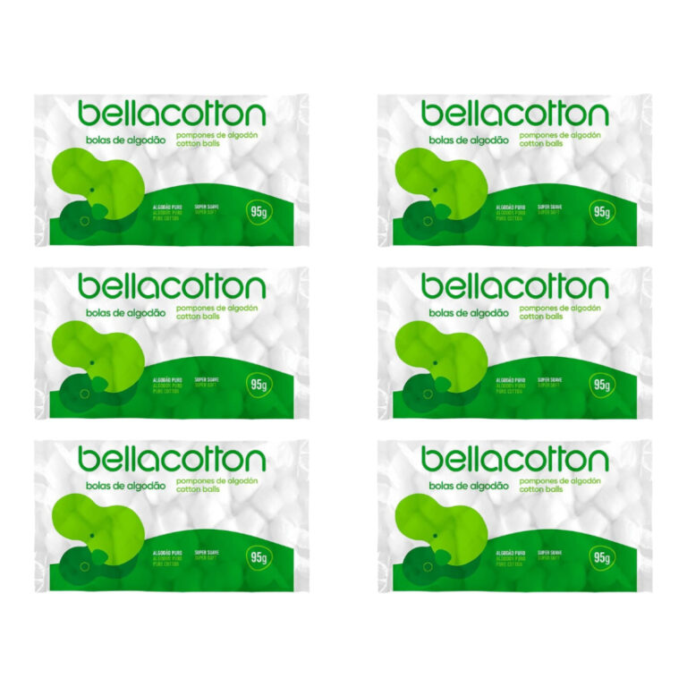 KIT 6 Bolas de Algodão 95g cada