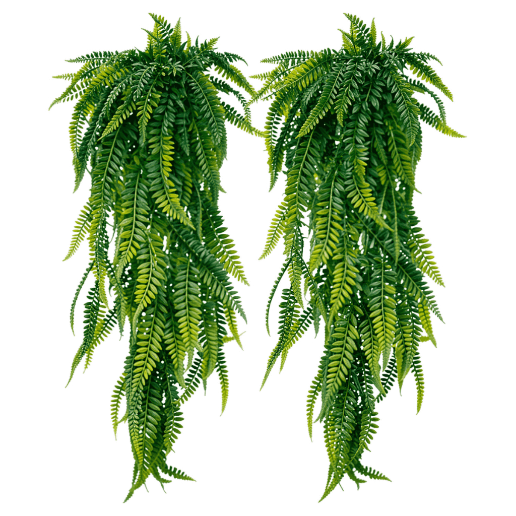 Pendente Folha Samambaia Artificial 80cm