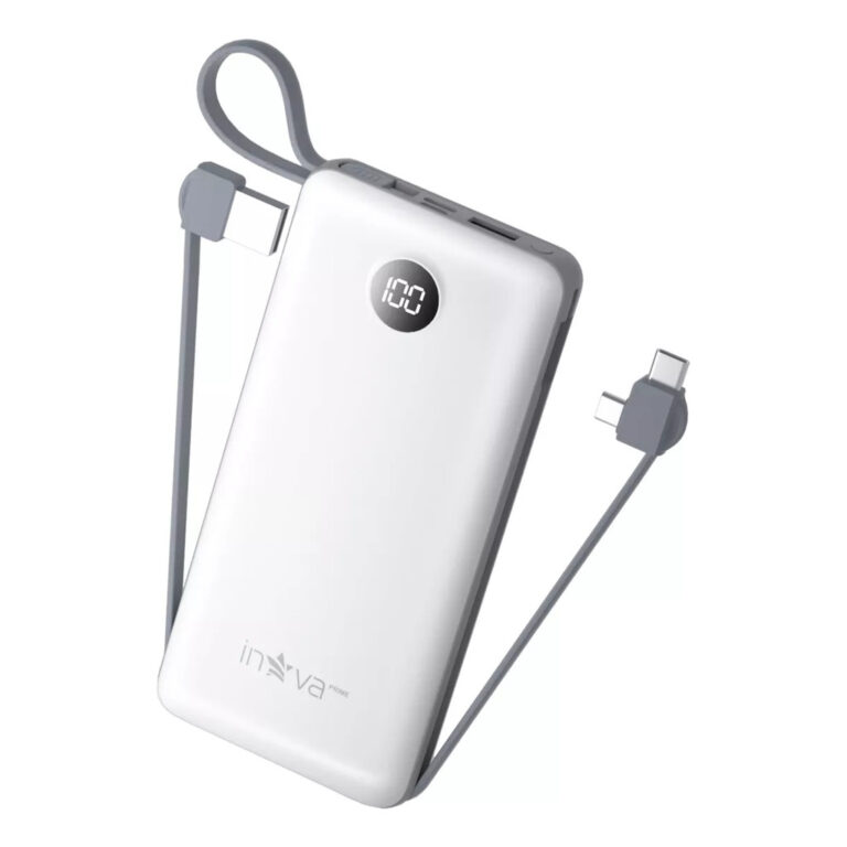 Carregador Portátil 10.000mAh Rápido Compacto e 