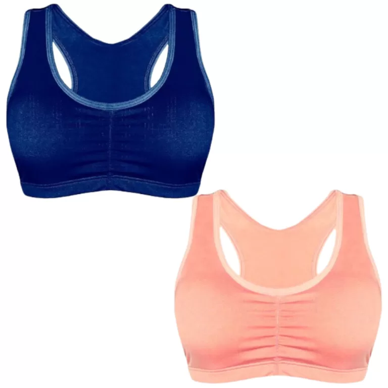 Kit 2 Top Nadador Fitness Academia Cropped Sem Boj