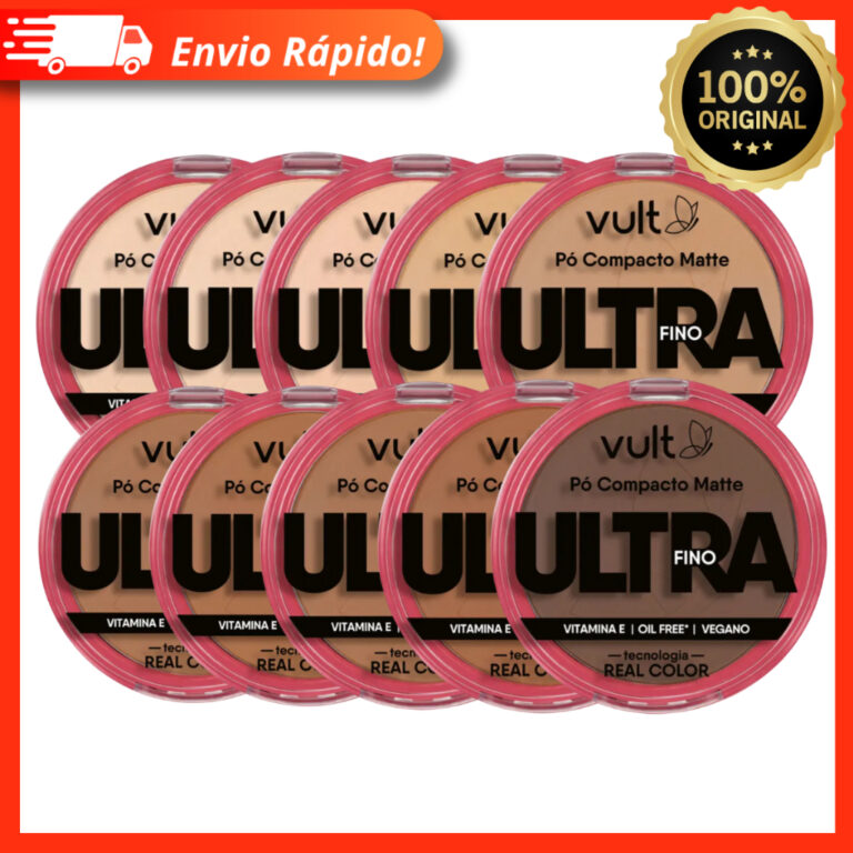 Pó Compacto Facial Matte Ultrafino Real Color 9g 