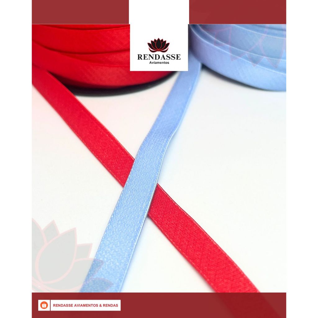 Rolo Com 10 metros De Alça Elástica PAPIRO ZANOTTI Para Sutiã E Calcinha