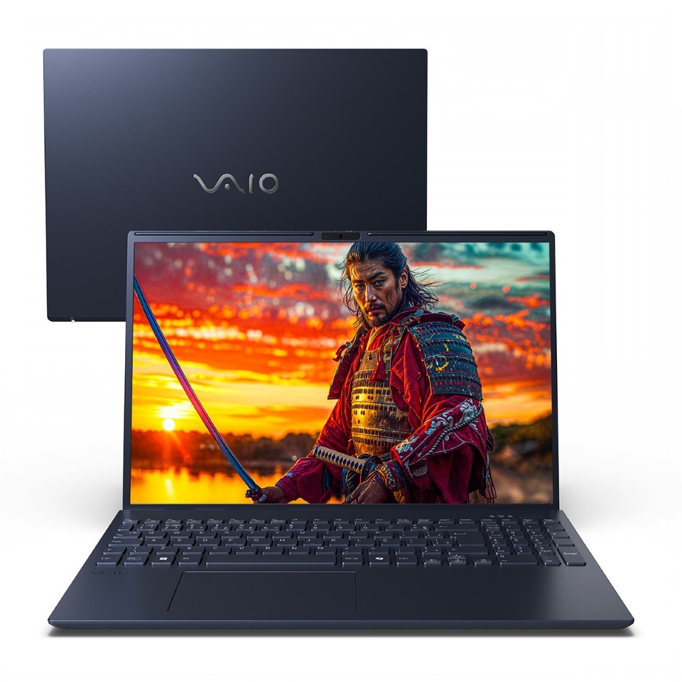Notebook VAIO FE16 AMD® Ryzen 7-5825U Linux 16GB RAM 512GB SSD 16 IPS WUXGA Antirreflexo – Cinza