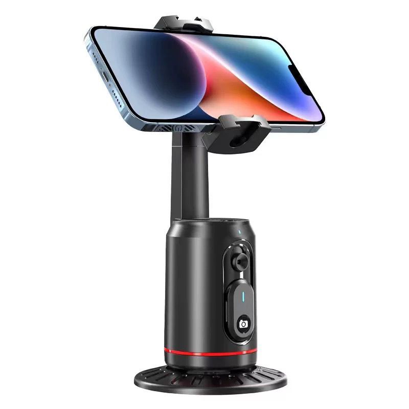 Selfie Stick Tripod 360° AutoFace Tracking,Pan-Tilt,controlador destacável para transmissão ao vivo