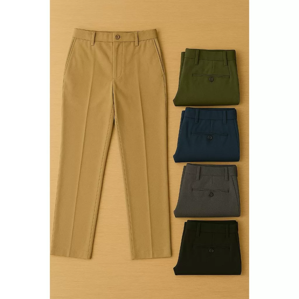 Calça Social Masculina Oxfordine Para Trabalho, Formatura, Eventos – Esporte Fino Envio Rapido