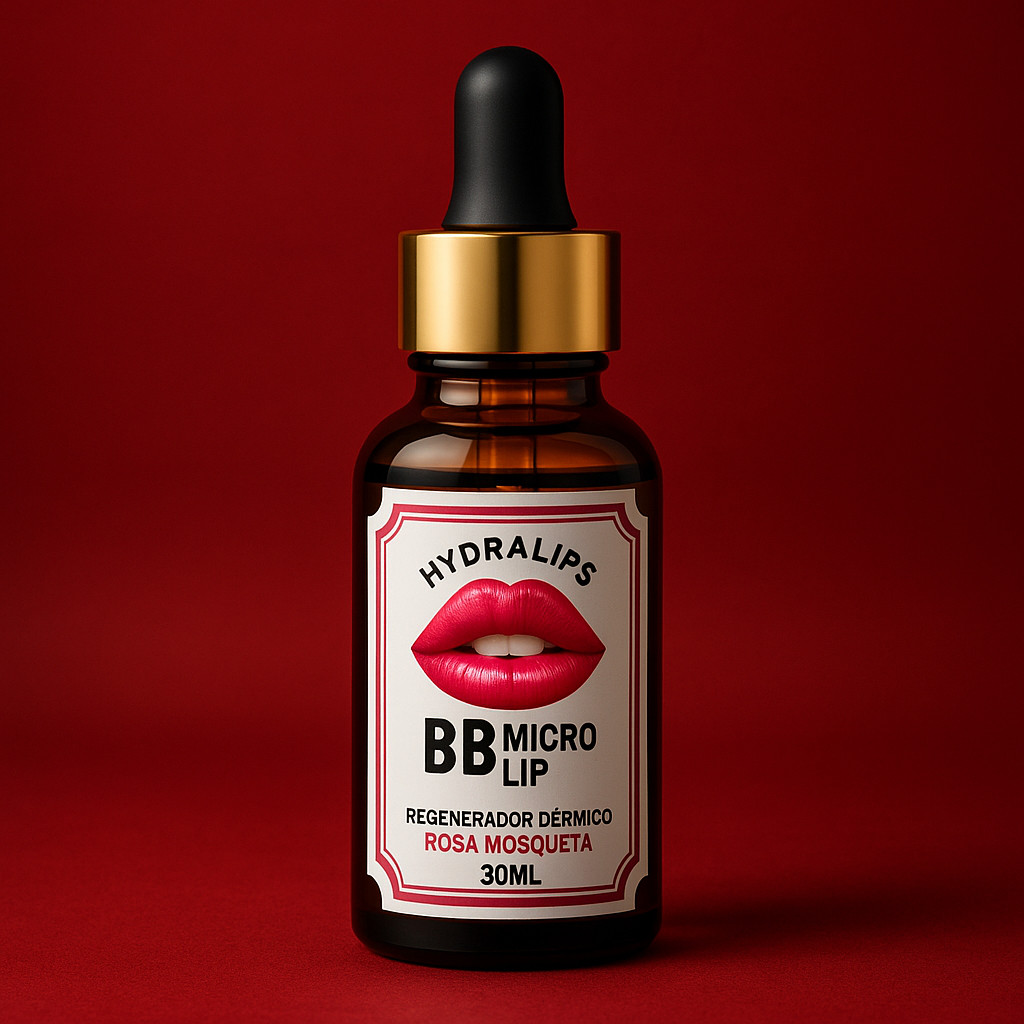 Sérum Labial de Rosa Mosqueta: Hidratação e Renovação em Um Toque