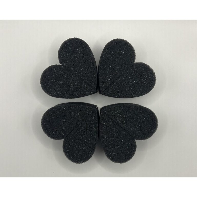 Kit c/ 8 Esponjas Gota Coração