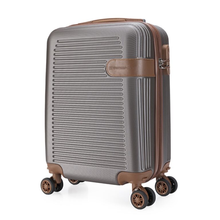 Mala de bordo executiva ABS para viagem roda giro 