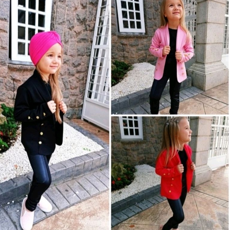 Blazer infantil blogueirinha