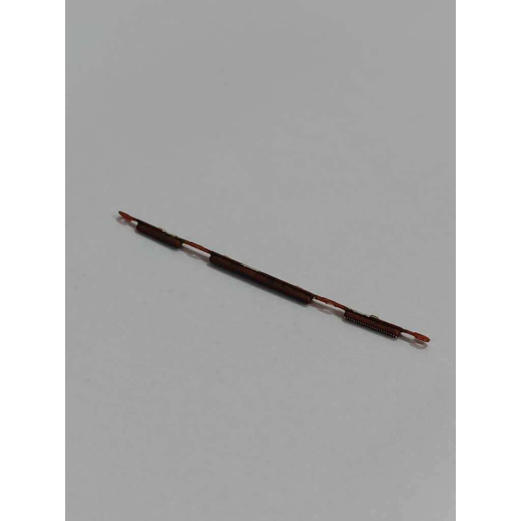 Botão Externo Power Volume Moto E7 Plus Laranja Original Retirado