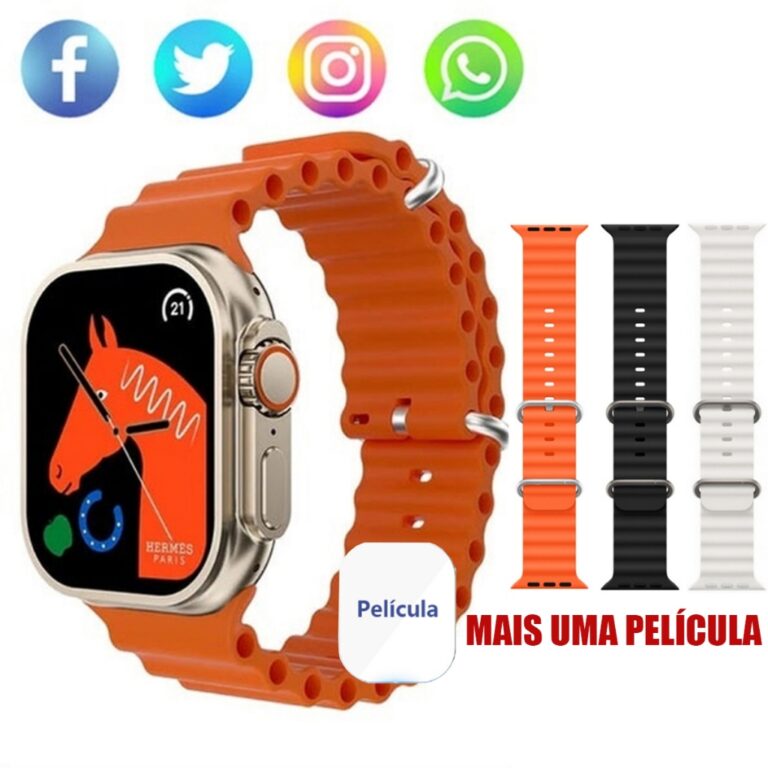 Smartwatch T800 Series 9 Ultra Calculadora Cardía