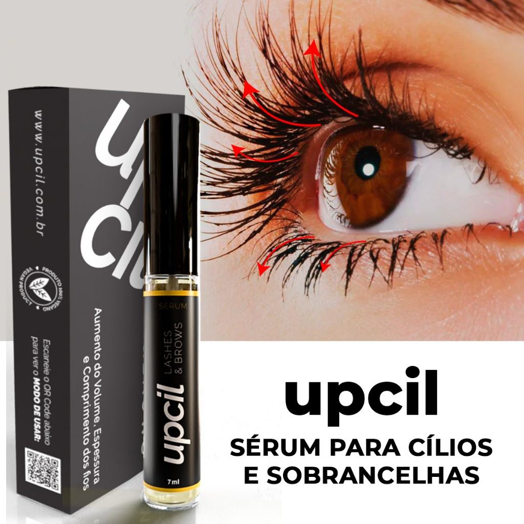 Sérum UpCil Fortalecedor Cílios E Sobrancelhas – Original