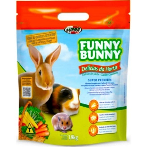 Funny Bunny 1,8kg Delícias da Horta –  Raç