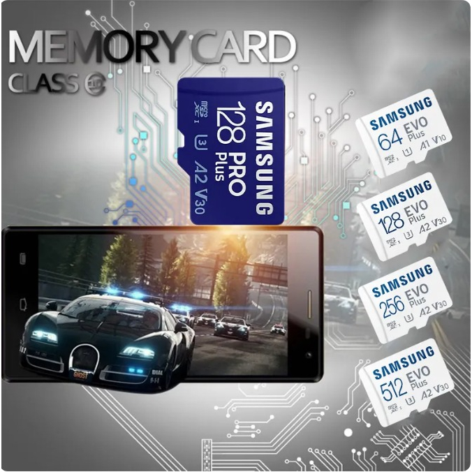 2tb SAMSUNG-Cartão de Memória Micro SD