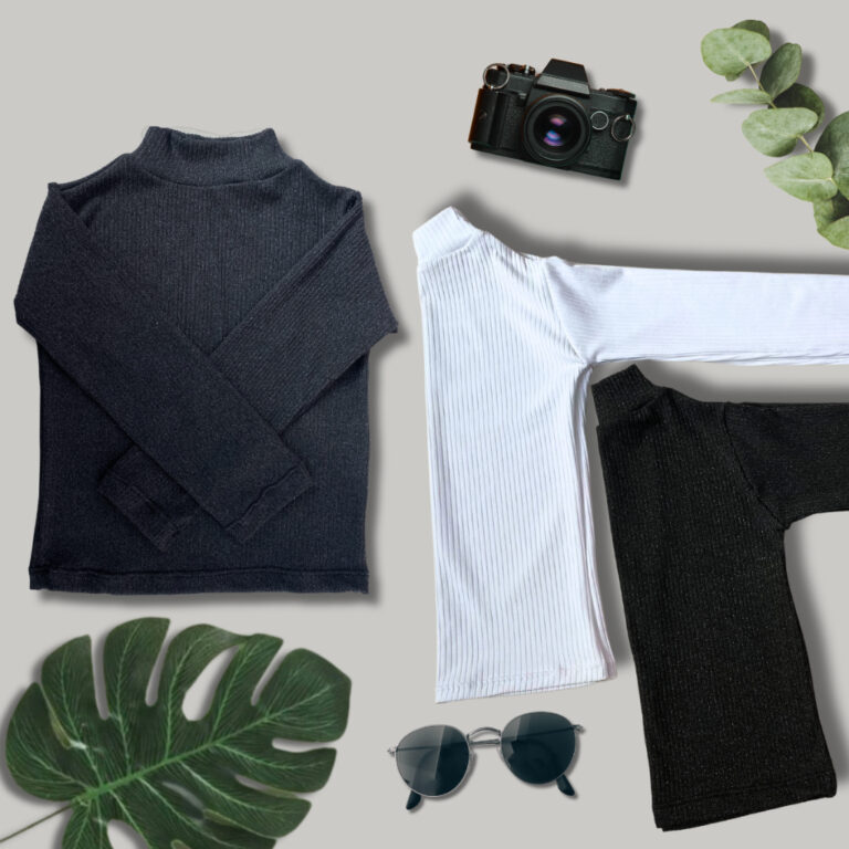 Blusa de Gola infantil Suede Canelado – KSL 