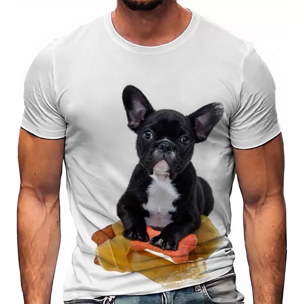 Camiseta Cachorro Buldogue Francês 1 A