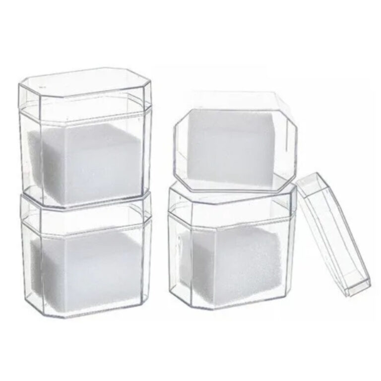 Kit 10-25Caixa Para Relógio Com Almofada Acrilico
