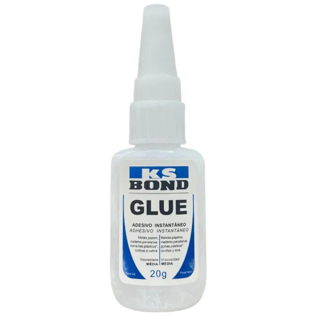 Cola Instantânea TEK BOND GLUE  20g Acrigel Postiça