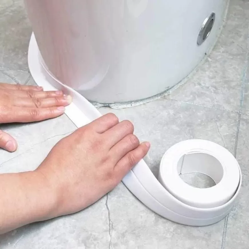 1/2/3 Fita Selante De Pvc À Prova D Água Para Cozinha / Banheiro / Banheira