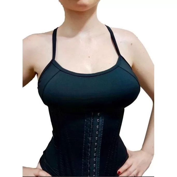 cinta abdominal 12 barbatana Forro Duplo