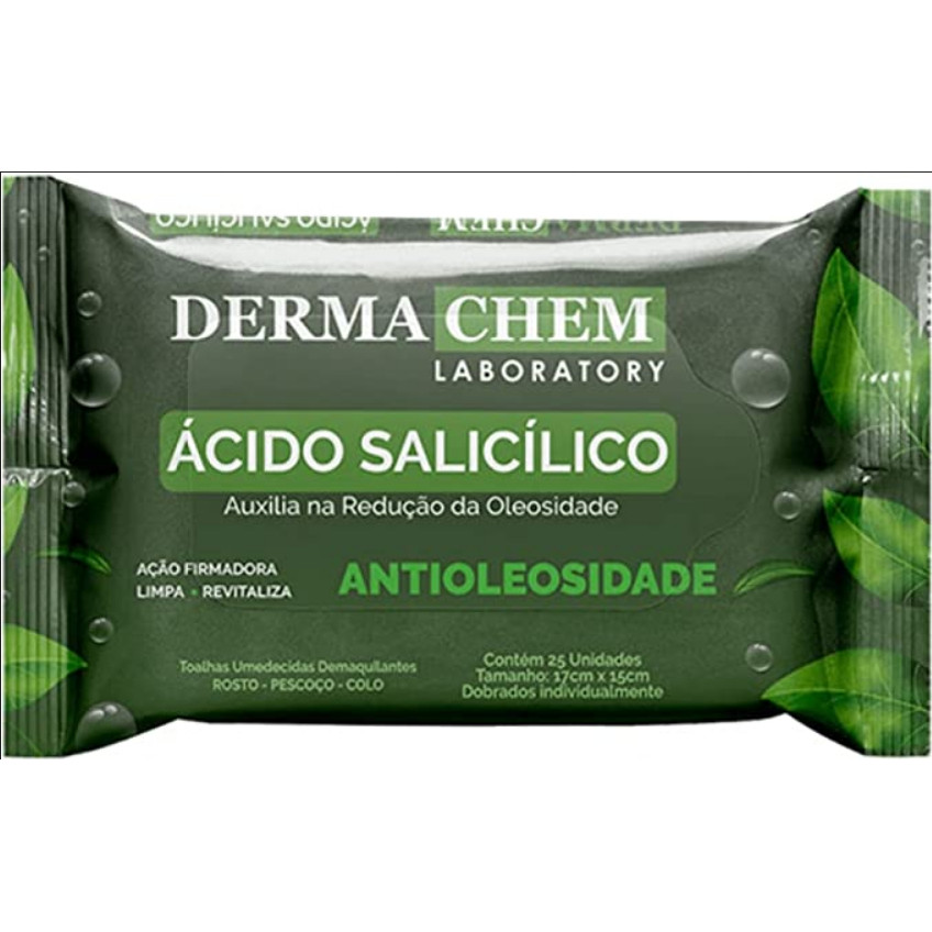 Dermachem Lenço Demaquilante Antioleosidade 25 Unidades