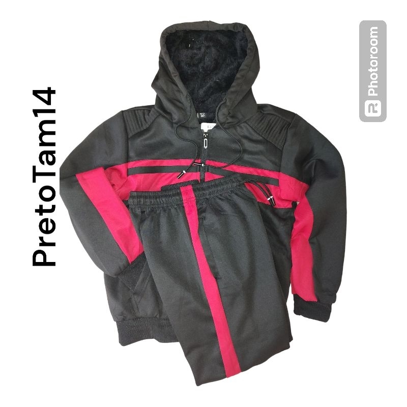 Conjuntos Moletom Grosso Masculino infantil