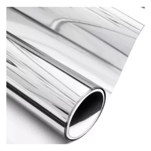 Insulfilm Espelhado Prata Bobina 1,50m X10m Autom