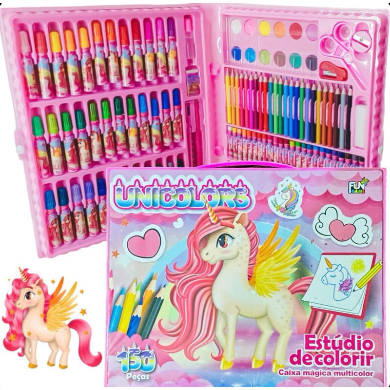 Maleta De Pintura Infantil – Estojo De Pintura Infantil