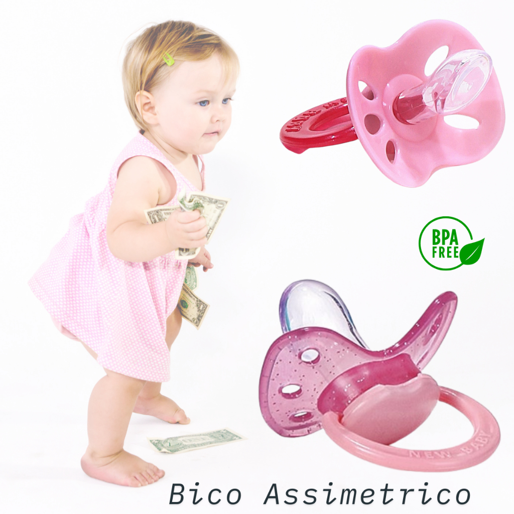 Chupeta Borboleta Silicone Bico Ortodôntica Tamanho 2 **ENVIO SORTIDO**