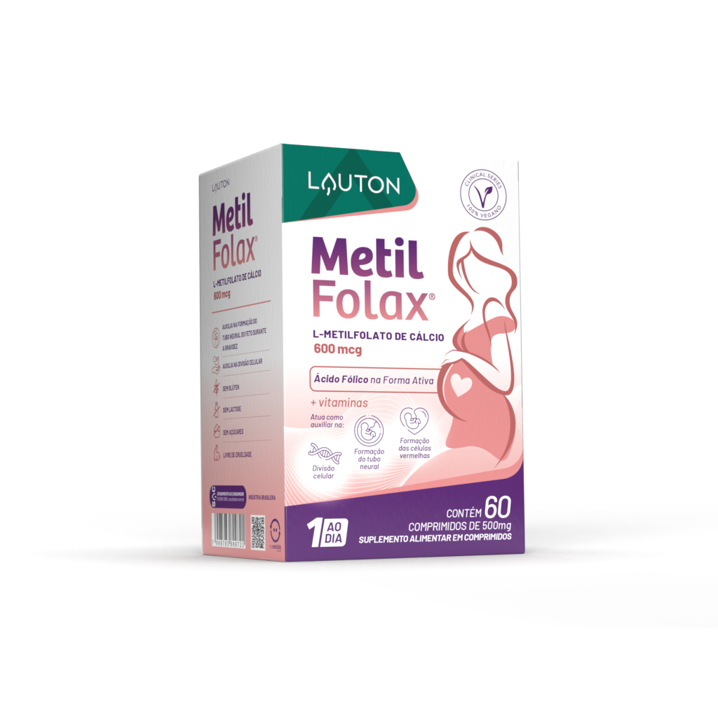 METILFOLAX® L-Metilfolato c/Vit. B6+B12+E – Lauton