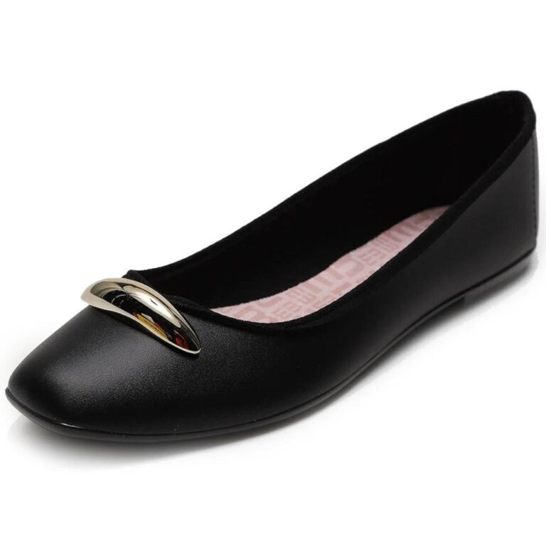 Sapatilha Moleca Detalhe Dourado Feminina – 