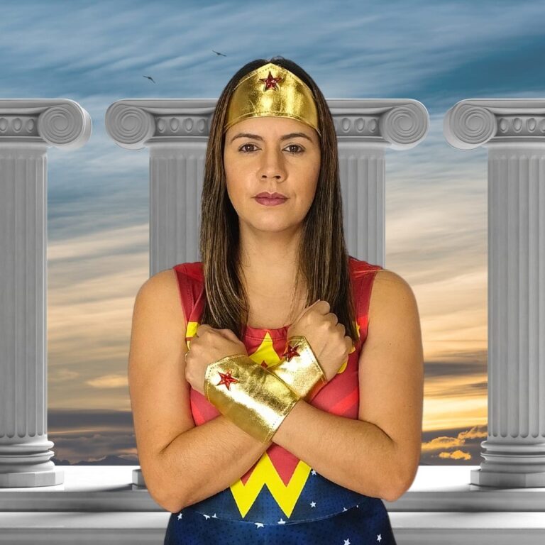 Acessórios para fantasia super heroina mulher mar