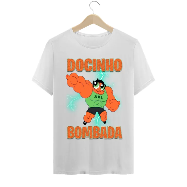 Camiseta feminina Academia – Docinho Bombada