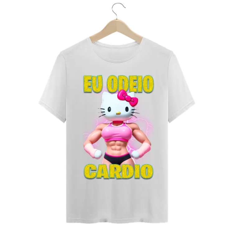 Camiseta feminina hello kitty maromba – eu o