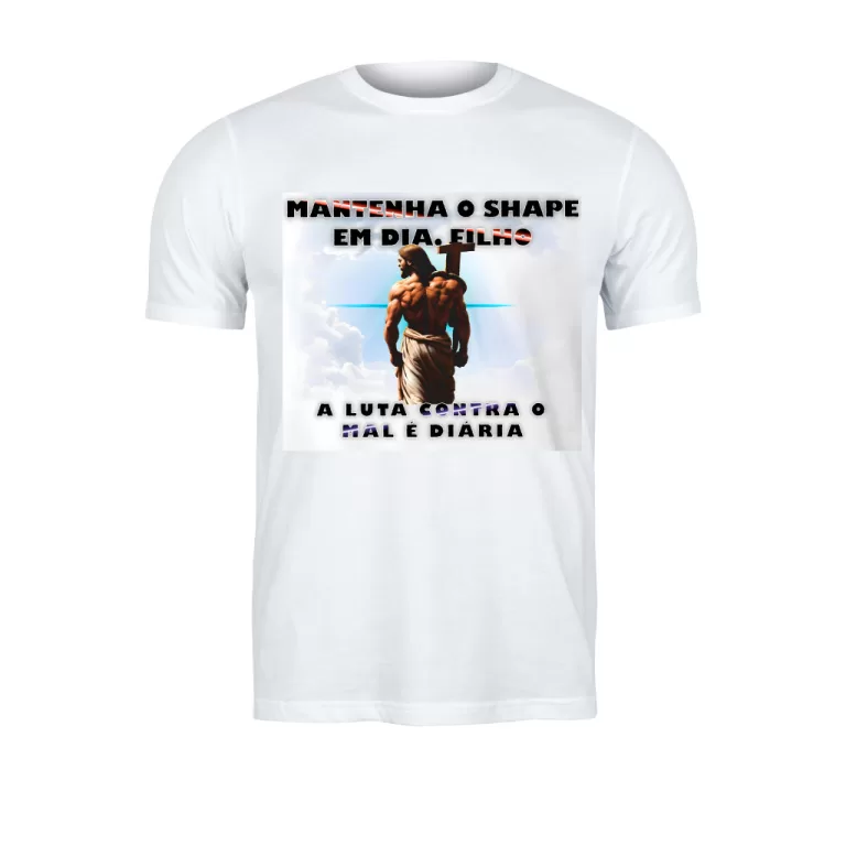 Camiseta Academia – Mantenha o Shape Filho J