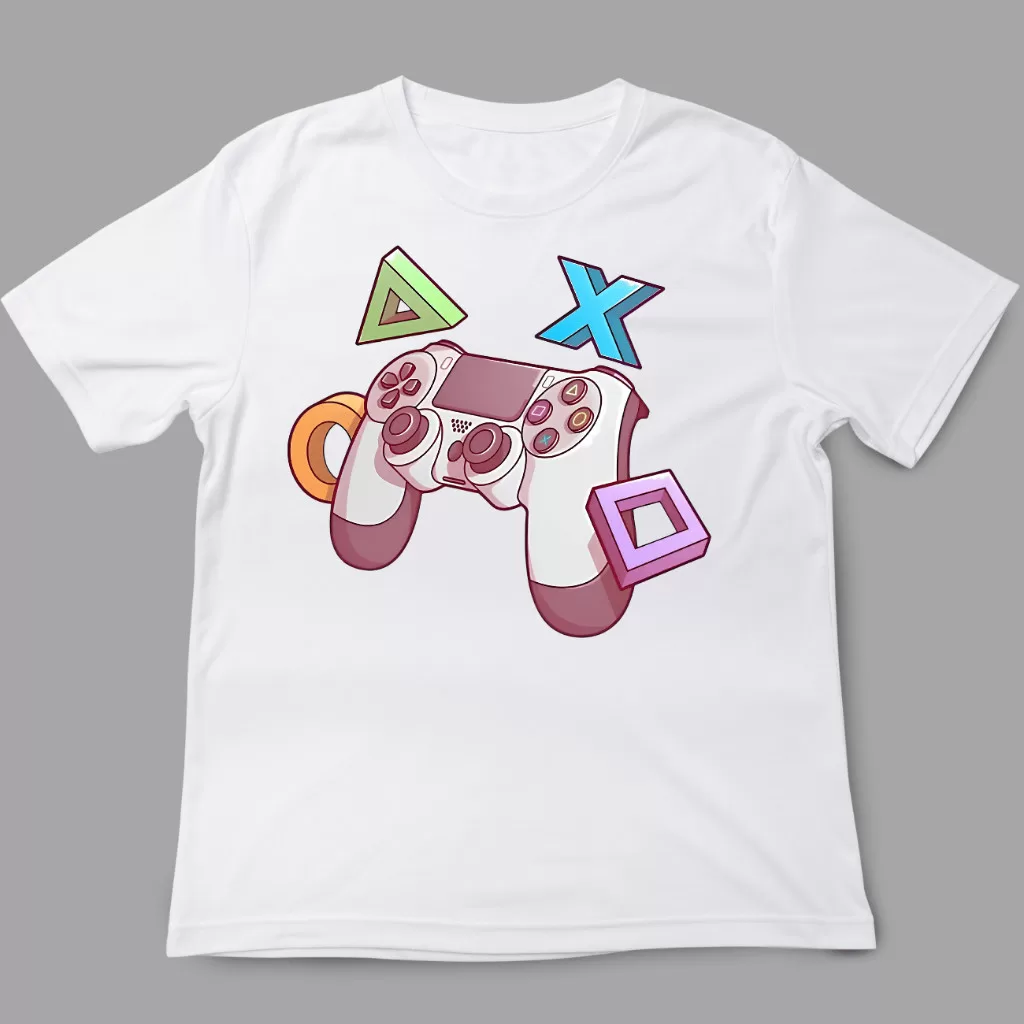 Camiseta Geek Controle Game Joystrick