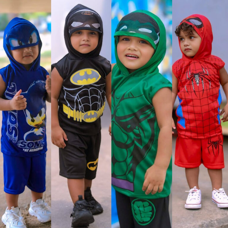 Conjunto Infantil Personagem Homem Aranha Verão F