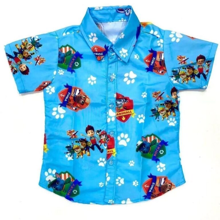 camisa social patrulha canina ruble e sua turma  1