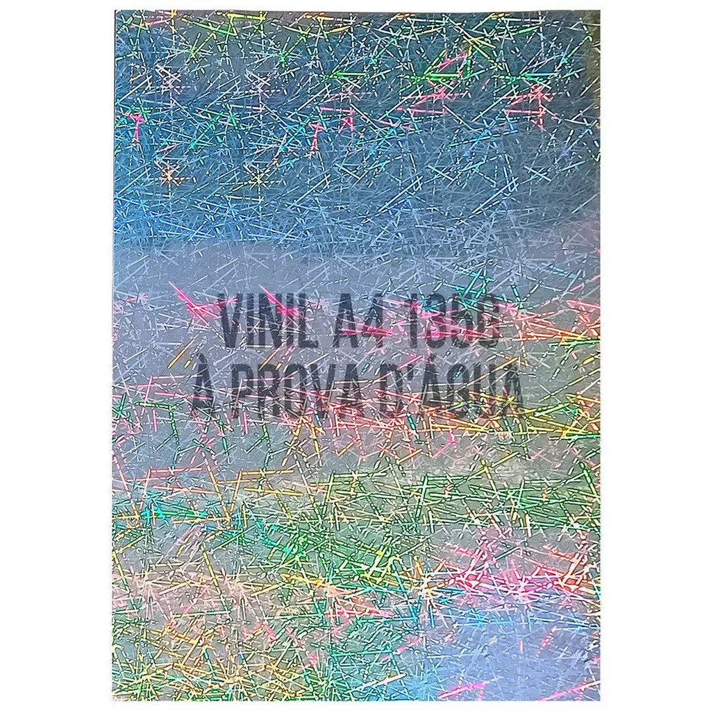 Adesivo Vinil Holográfico Mix A4 135g Glossy À Prova DÁgua Filme Adesivo PVC com 10 Folhas