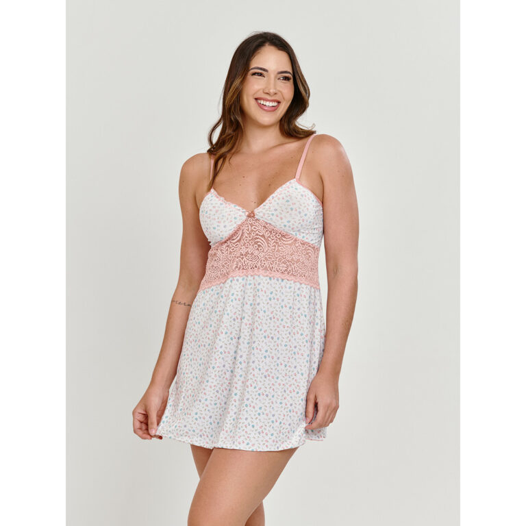 Camisola de Renda Sem Bojo