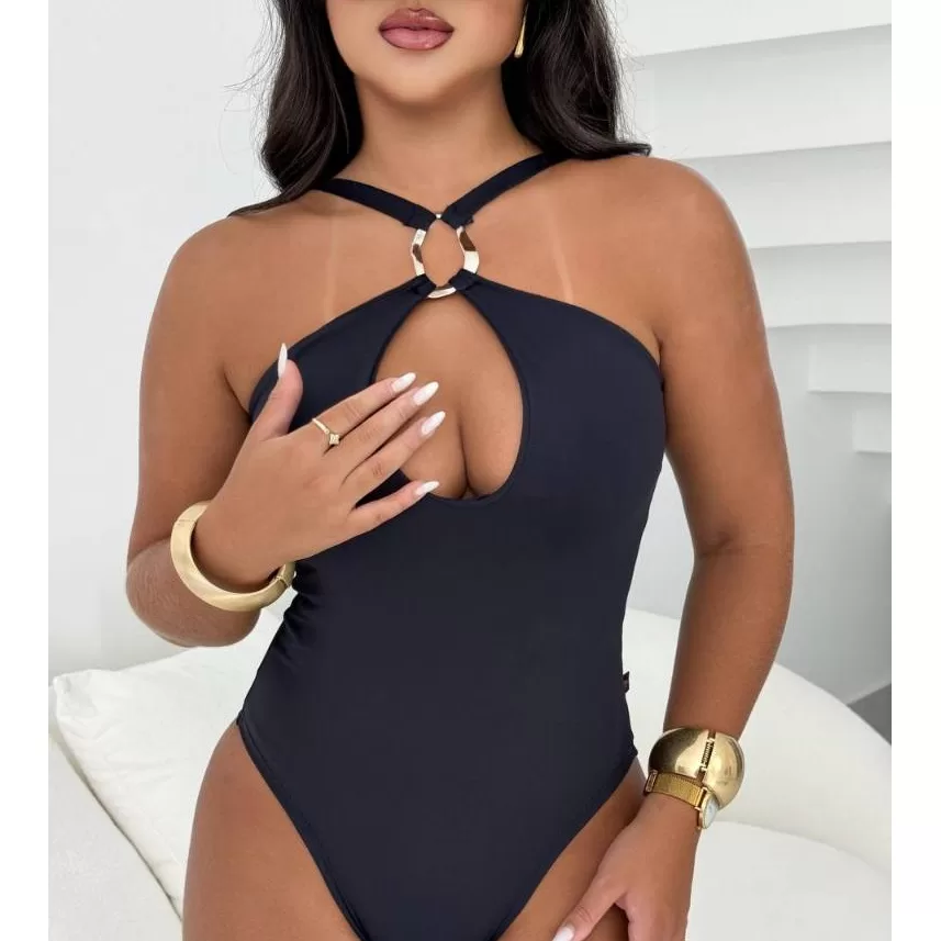 BODY FEMININO POLIAMIDA PREMIUM DETALHE FIVELA LUXO BORI MODA GRINGA BLOGUEIRA