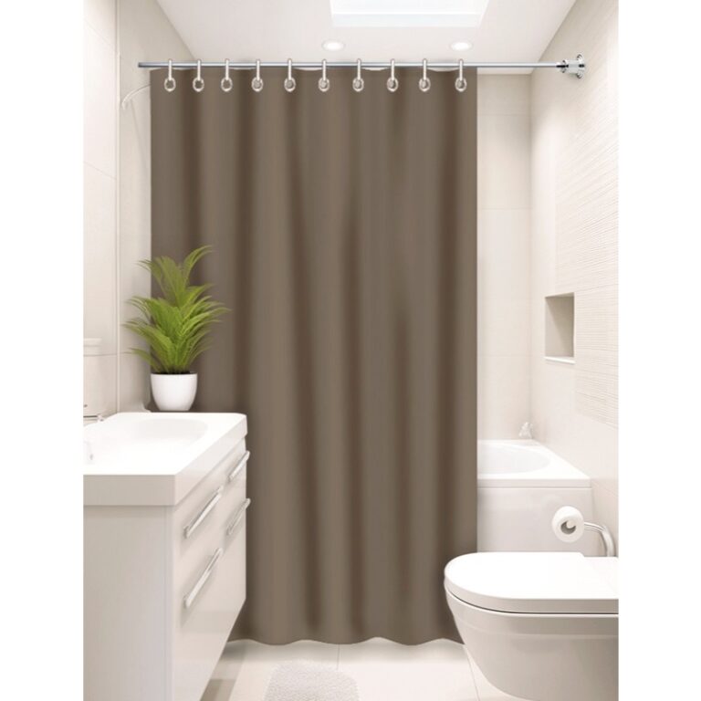 Cortina Para Box de Banheiro Vinil Lisa Moderna Im