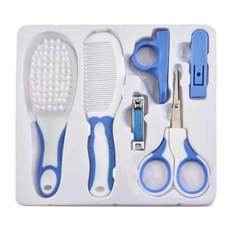 Conjunto Cuidados E Higiene Bebê, pente, escova e
