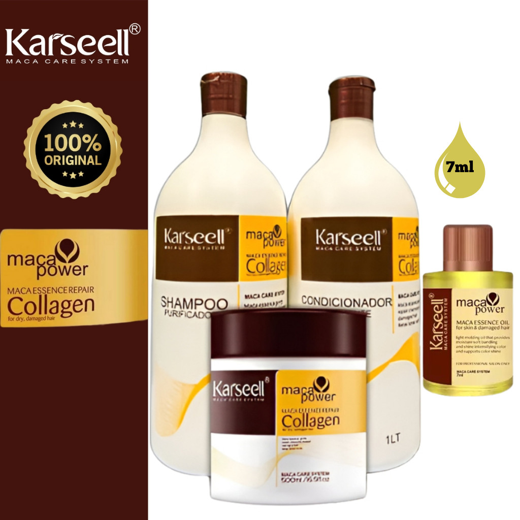 Kit Máscara 500g + 1 Shampoo 1L + 1 Condicionador 1L + Òleo 7ml