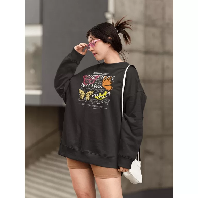 Moletom Blusa de Frio Básico Estiloso Feminino Es