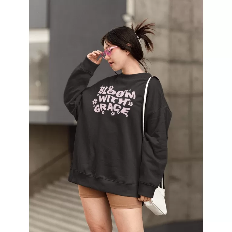 Moletom Blusa de Frio Básico Estiloso Feminino Es